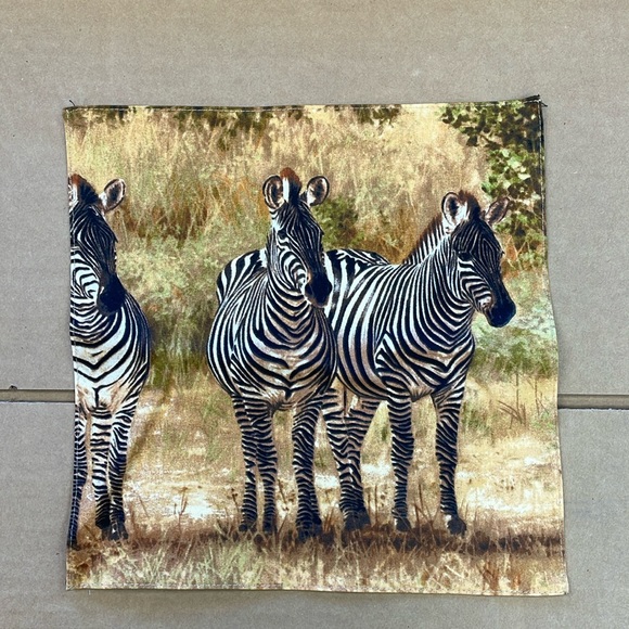 Accessories Zebras Print Cotton Hanky Poshmark